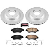 PowerStop CRK2389 - Power Stop 06-11 Honda Civic Front Z17 Evolution Geomet Coated Brake Kit
