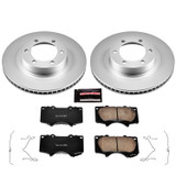 PowerStop CRK2421 - Power Stop 03-09 Lexus GX470 Front Z17 Evolution Geomet Coated Brake Kit
