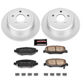 PowerStop CRK3090 - Power Stop 07-17 Jeep Wrangler Rear Z17 Evolution Geomet Coated Brake Kit