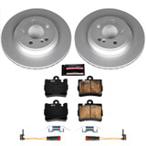 PowerStop CRK2997 - Power Stop 00-02 Mercedes-Benz S430 Rear Z23 Evolution Sport Coated Brake Kit