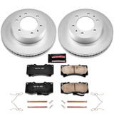 PowerStop CRK3035 - Power Stop 06-10 Hummer H3 Front Z17 Evolution Geomet Coated Brake Kit
