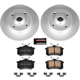 PowerStop CRK369 - Power Stop 99-02 Volkswagen Cabrio Rear Z23 Evolution Sport Coated Brake Kit