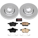PowerStop CRK3103 - Power Stop 96-98 Audi A4 Front Z23 Evolution Sport Coated Brake Kit