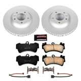 PowerStop CRK4558 - Power Stop 07-15 Audi Q7 Front Z23 Evolution Sport Coated Brake Kit