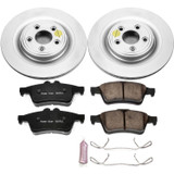 PowerStop CRK4612 - Power Stop 06-08 Jaguar S-Type Rear Z23 Evolution Sport Coated Brake Kit