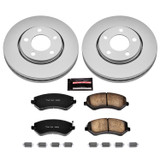 PowerStop CRK5244 - Power Stop 03-07 Chrysler Town & Country Front Z17 Evolution Geomet Coated Brake Kit