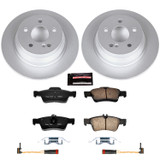 PowerStop CRK5320 - Power Stop 03-09 Mercedes-Benz E320 Rear Z23 Evolution Sport Coated Brake Kit