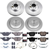 PowerStop CRK509 - Power Stop 99-00 BMW 540i Front & Rear Z23 Evolution Sport Coated Brake Kit PowerStop CRK509 - Power Stop 99-00 BMW 540i Front & Rear Z23 Evolution Sport Coated Brake Kit