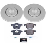 PowerStop CRK5349 - Power Stop 06-11 Saab 9-3 Front Z23 Evolution Sport Coated Brake Kit