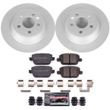 PowerStop CRK5341 - Power Stop 07-11 Volvo S80 Rear Z23 Evolution Sport Coated Brake Kit
