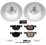 PowerStop CRK5720 - Power Stop 00-06 BMW X5 Rear Z23 Evolution Sport Coated Brake Kit