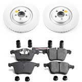 PowerStop CRK5638 - Power Stop 07-08 Jaguar S-Type Front Z23 Evolution Sport Coated Brake Kit