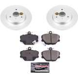 PowerStop CRK5695 - Power Stop 08-16 Smart Fortwo Front Z23 Evolution Sport Coated Brake Kit