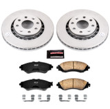 PowerStop CRK5893 - Power Stop 04-11 Chevrolet Aveo Front Z17 Evolution Geomet Coated Brake Kit