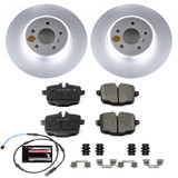 PowerStop CRK6037 - Power Stop 11-16 BMW 550i Rear Z23 Evolution Sport Coated Brake Kit