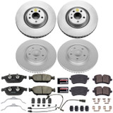 PowerStop CRK6130 - Power Stop 12-16 Audi A6 Quattro Front & Rear Z23 Evolution Sport Coated Brake Kit