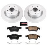 PowerStop CRK6398 - Power Stop 13-18 Ford C-Max Rear Z17 Evolution Geomet Coated Brake Kit PowerStop CRK6398 - Power Stop 13-18 Ford C-Max Rear Z17 Evolution Geomet Coated Brake Kit