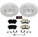 PowerStop CRK6139 - Power Stop 14-18 Audi A6 Rear Z23 Evolution Sport Coated Brake Kit