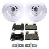 PowerStop CRK6798 - Power Stop 12-16 Tesla Model S Front Z17 Evolution Geomet Coated Brake Kit