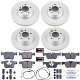 PowerStop CRK6853 - Power Stop 14-15 BMW 228i Front & Rear Z23 Evolution Sport Coated Brake Kit