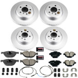 PowerStop CRK7236 - Power Stop 12-13 BMW 528i Front & Rear Z23 Evolution Sport Coated Brake Kit