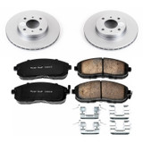 PowerStop CRK749 - Power Stop 99-02 Infiniti G20 Front Z17 Evolution Geomet Coated Brake Kit