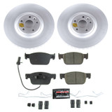 PowerStop CRK7860 - Power Stop 17-19 Audi A4 Front Z23 Evolution Sport Coated Brake Kit