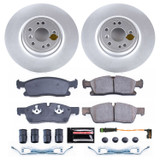 PowerStop CRK8114 - Power Stop 2018 Mercedes-Benz GLE350 Front Z23 Evolution Sport Coated Brake Kit