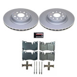 PowerStop CRK8528 - Power Stop 20-21 Chevrolet Corvette Rear Z17 Coated Brake Kit