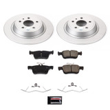 PowerStop CRK8533 - Power Stop 2020 Ford Fusion Rear Z17 Evolution Geomet Coated Brake Kit