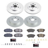 PowerStop CRK8664 - Power Stop 20-21 Toyota Corolla Front & Rear Z17 Evolution Geomet Coated Brake Kit PowerStop CRK8664 - Power Stop 20-21 Toyota Corolla Front & Rear Z17 Evolution Geomet Coated Brake Kit