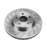 PowerStop EBR1629 - Power Stop 04-06 Mercedes-Benz E500 Front Autospecialty Brake Rotor