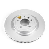PowerStop EBR1496EVC - Power Stop 2017 Land Rover Discovery Rear Evolution High Carbon Geomet Coated Rotor