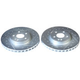 PowerStop EBR1821XPR - Power Stop 17-19 Infiniti QX30 Front Evolution Drilled & Slotted Rotors - Pair