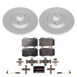 PowerStop ESK2950 - Power Stop 2004 Mercedes-Benz C230 Front Euro-Stop Brake Kit