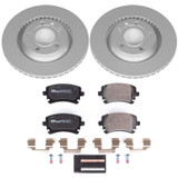 PowerStop ESK4564 - Power Stop 04-09 Audi S4 Rear Euro-Stop Brake Kit