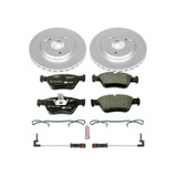PowerStop ESK3047 - Power Stop 99-00 Mercedes-Benz C230 Front Euro-Stop Brake Kit