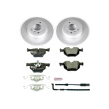 PowerStop ESK5984 - Power Stop 07-15 BMW X5 Rear Euro-Stop Brake Kit