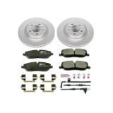 PowerStop ESK6047 - Power Stop 06-09 Land Rover Range Rover Sport Front Euro-Stop Brake Kit