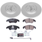 PowerStop ESK6154 - Power Stop 10-11 Audi S4 Front Euro-Stop Brake Kit