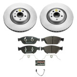 PowerStop ESK6129 - Power Stop 17-18 Audi A6 Front Euro-Stop Brake Kit