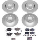 PowerStop ESK639 - Power Stop 98-04 Audi A6 Quattro Front & Rear Euro-Stop Brake Kit