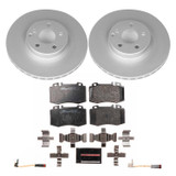 PowerStop ESK6597 - Power Stop 2006 Mercedes-Benz CLS500 Front Euro-Stop Brake Kit