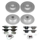 PowerStop ESK7432 - Power Stop 16-18 BMW X5 Front & Rear Euro-Stop Brake Kit