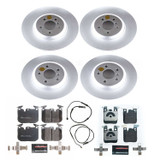PowerStop ESK7436 - Power Stop 12-15 BMW 335i Front & Rear Euro-Stop Brake Kit