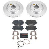 PowerStop ESK7174 - Power Stop 2017 Land Rover Discovery Rear Euro-Stop Brake Kit
