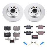PowerStop ESK8050 - Power Stop 2018 Mercedes-Benz C350e Front & Rear Euro-Stop Brake Kit PowerStop ESK8050 - Power Stop 2018 Mercedes-Benz C350e Front & Rear Euro-Stop Brake Kit