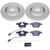 PowerStop ESK891 - Power Stop 02-04 Audi A6 Quattro Front Euro-Stop Brake Kit