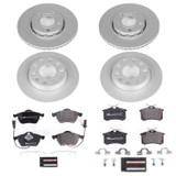 PowerStop ESK7917 - Power Stop 04-06 Audi A4 Quattro Front & Rear Euro-Stop Brake Kit
