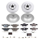 PowerStop ESK7763 - Power Stop 04-05 Mercedes-Benz E500 Front & Rear Euro-Stop Brake Kit